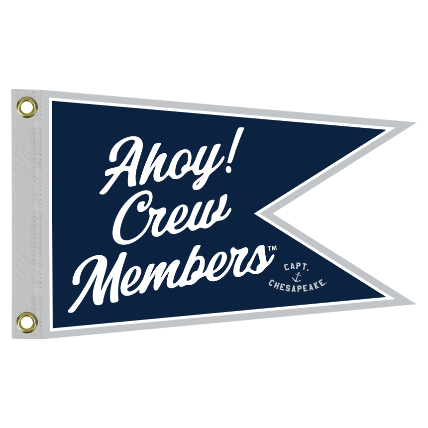 Ahoy! Captain Swallowtail Boat Flag