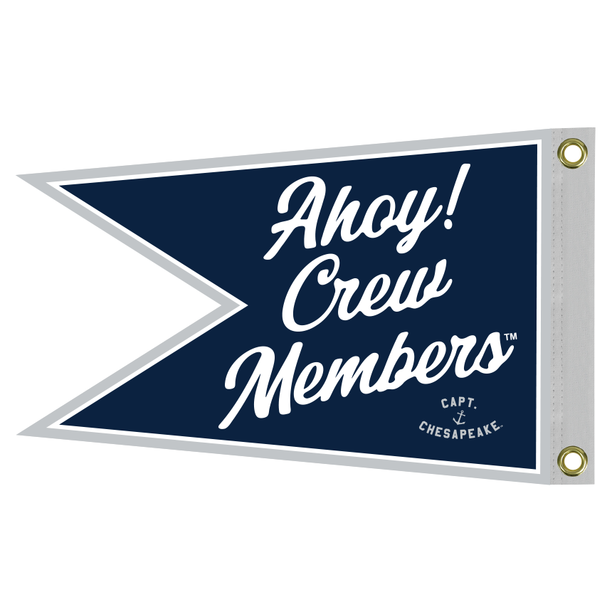 Ahoy! Captain Swallowtail Boat Flag