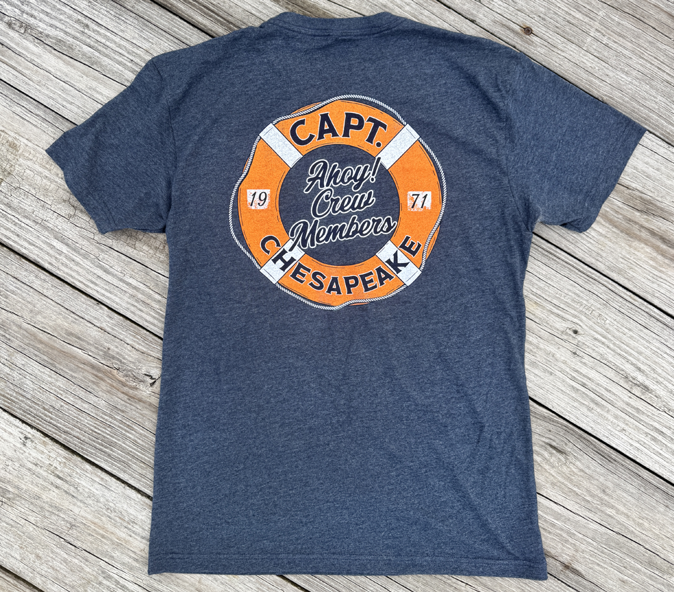 'Ahoy! Crew Members' Life Ring Tee