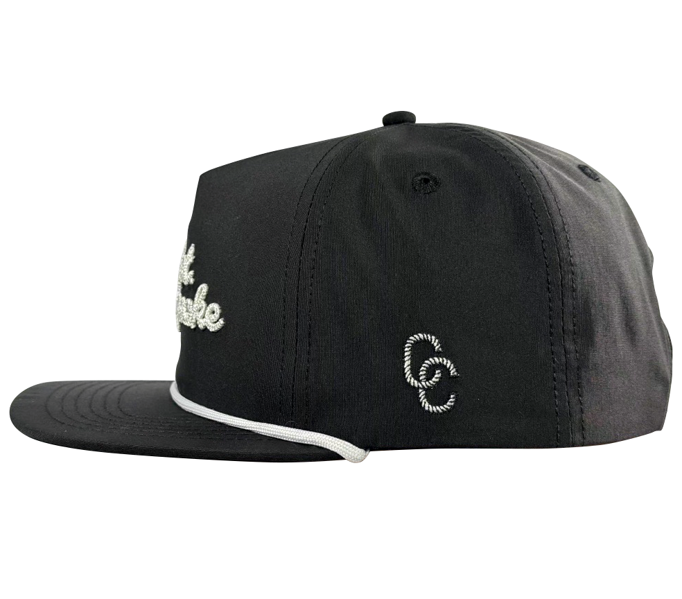 Captain's Chain Stitch Flat Brim Cap