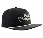 Captain's Chain Stitch Flat Brim Cap