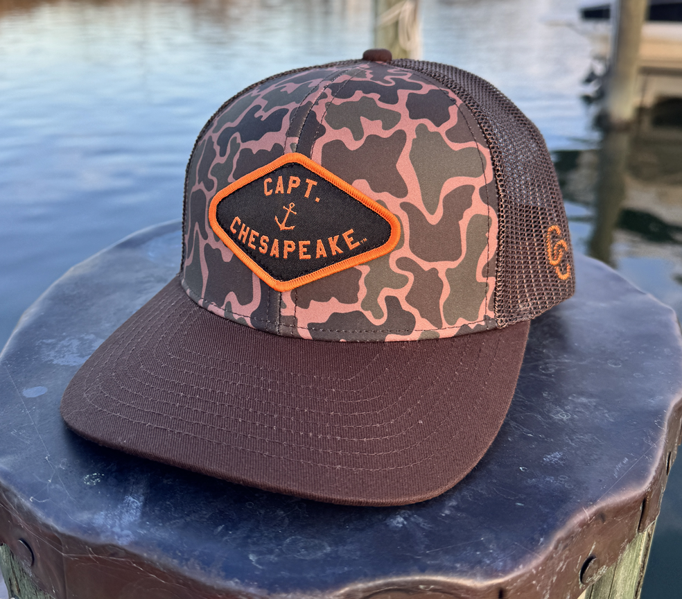Captain's Duck Camo Trucker Hat
