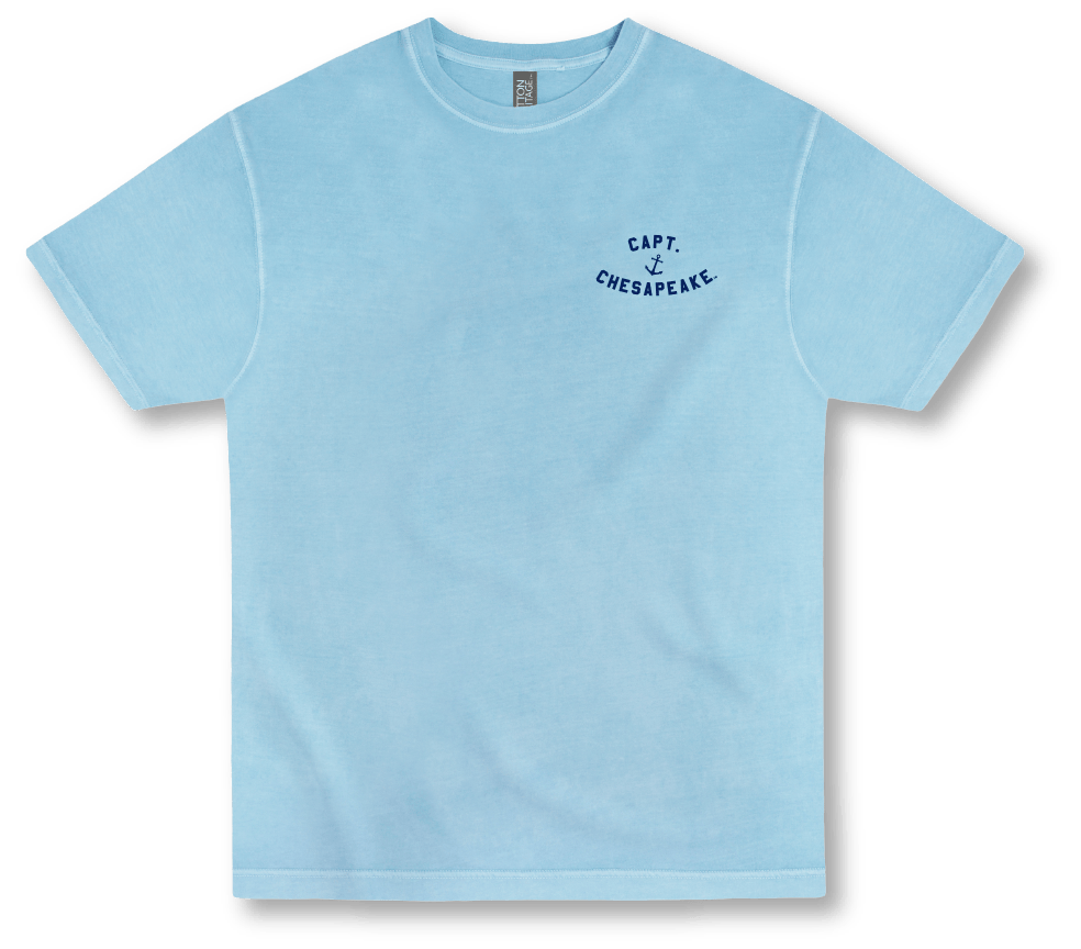 Capt. Chesapeake's Dock & Dine Short Sleeve Tee - Captain Chesapeake