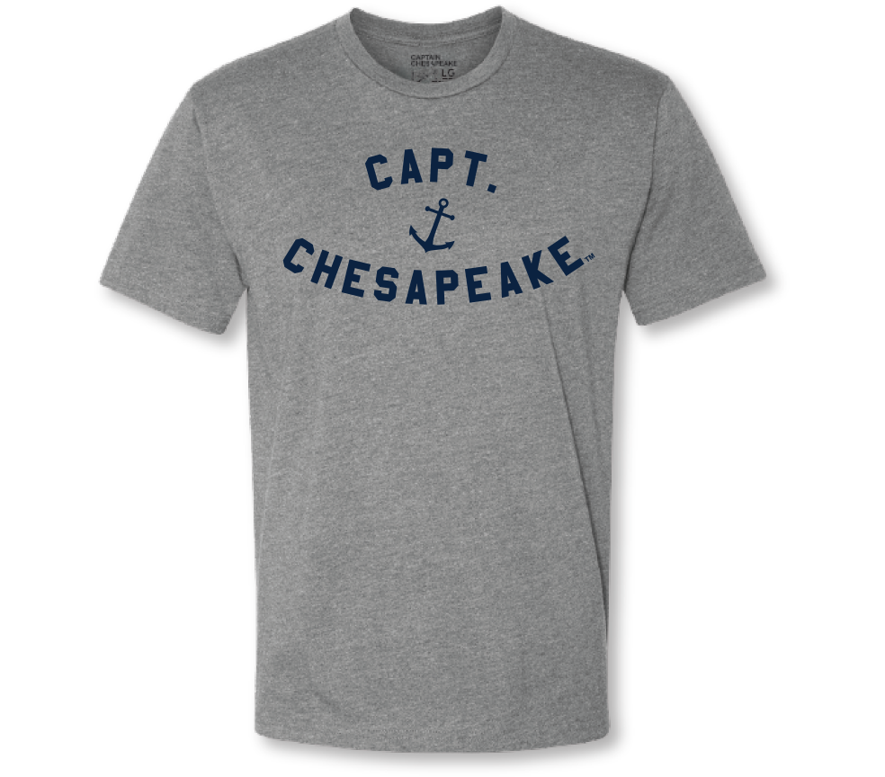 The Capt. Classic Short Sleeve Tee - Captain Chesapeake