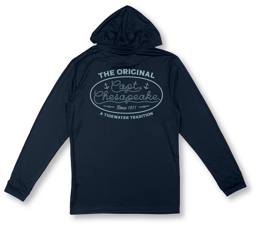 The Original Capt. Hooded Long Sleeve UPF Tee