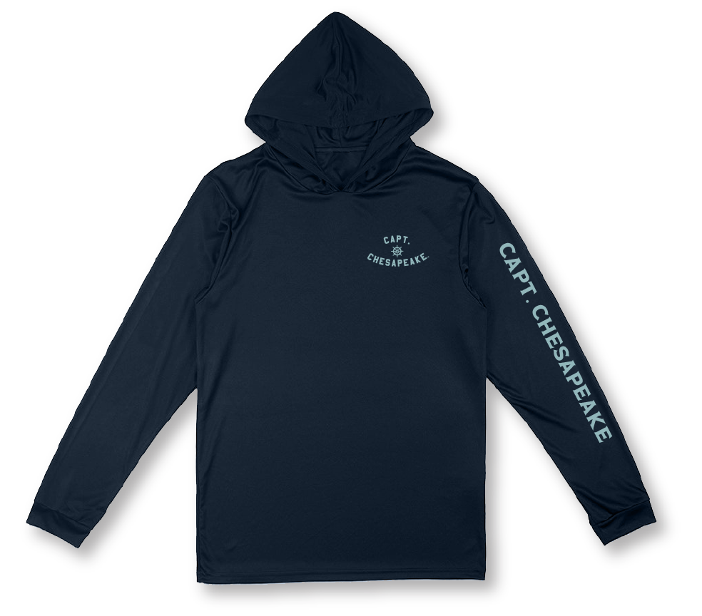 The Original Capt. Hooded Long Sleeve UPF Tee