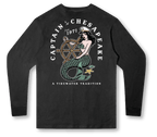 Captain Chesapeake Mermaid Long Sleeve Tee - Captain Chesapeake