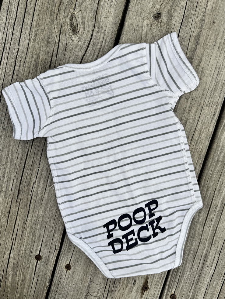 Capt. Chesapeake Poop Deck Onesie - Captain Chesapeake