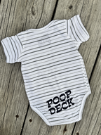 Capt. Chesapeake Poop Deck Onesie - Captain Chesapeake