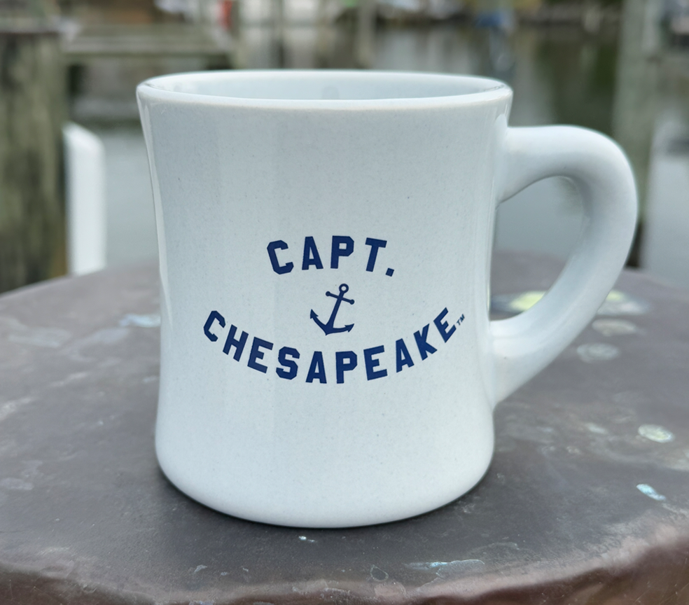 The Capt. Classic Diner Mug - Captain Chesapeake