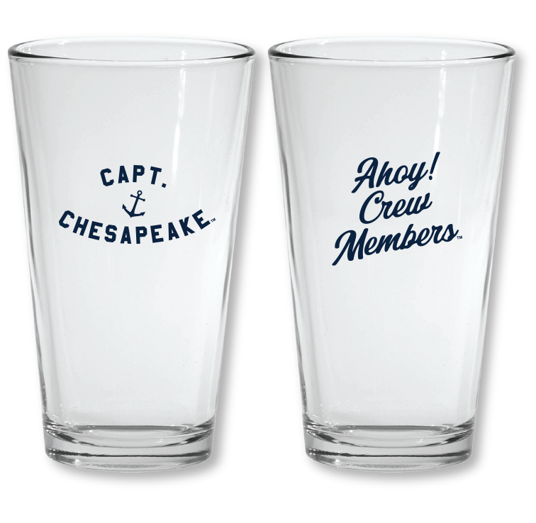 Captain's Pint Glass Set