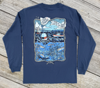 Life on the Bay Long Sleeve Tee - Captain Chesapeake