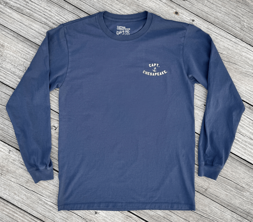 Life on the Bay Long Sleeve Tee - Captain Chesapeake