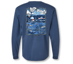 Life on the Bay Long Sleeve Tee - Captain Chesapeake