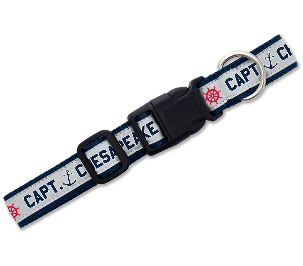 Captain's Dog Collar - Captain Chesapeake
