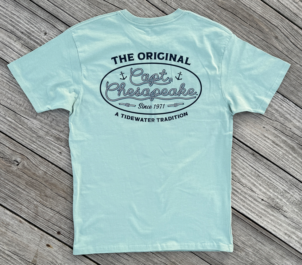 The Original Capt. Chesapeake Tee - Captain Chesapeake